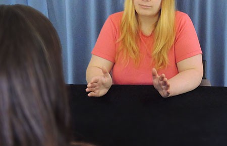 Bernadette have a Psychic Discussions