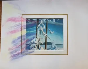 Lawren Harris Trees and snow (aka Winter landscape)